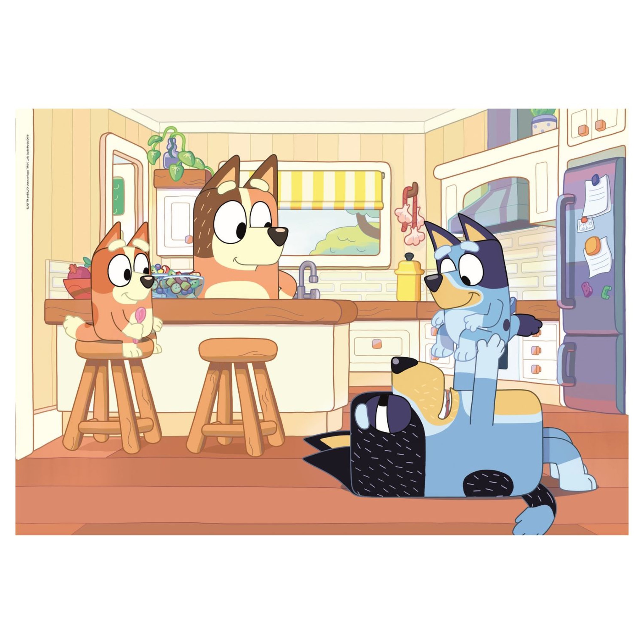 Voir la diapositive 2 : CLEMENTONI Puzzle 104 pièces Bluey