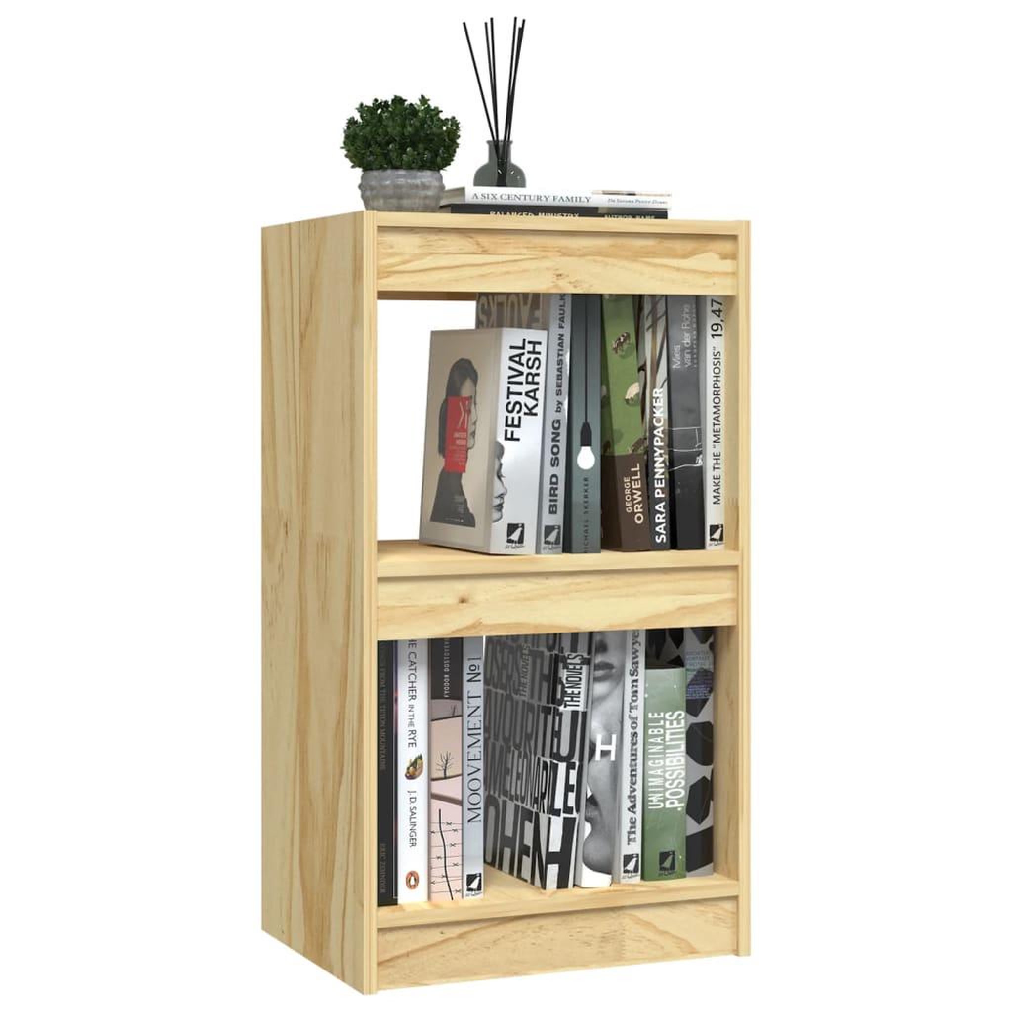 Voir la diapositive 4 : VIDAXL Bibliotheque 40x30x71,5 cm Bois de pin massif