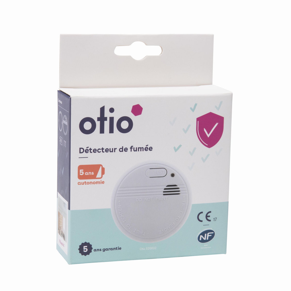  Détecteur de fumée NF