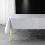 Paris Prix Nappe Jacquard  Plumette  140x240cm Gris