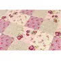 Couvre-lit boutis coton motif fleurs