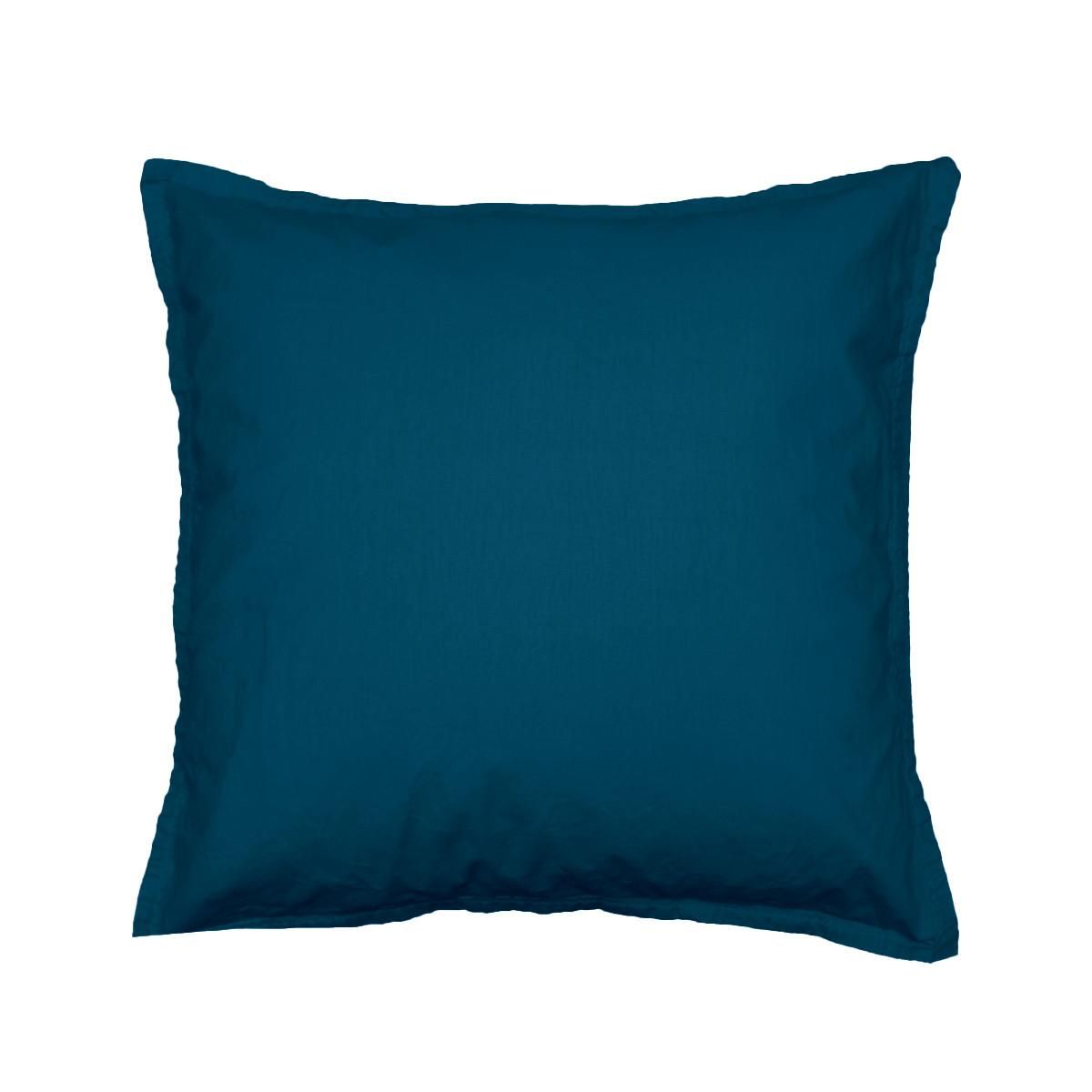 Sensei Maison Lot de 2 taies d'oreiller en flanelle de coton KLAPPEN