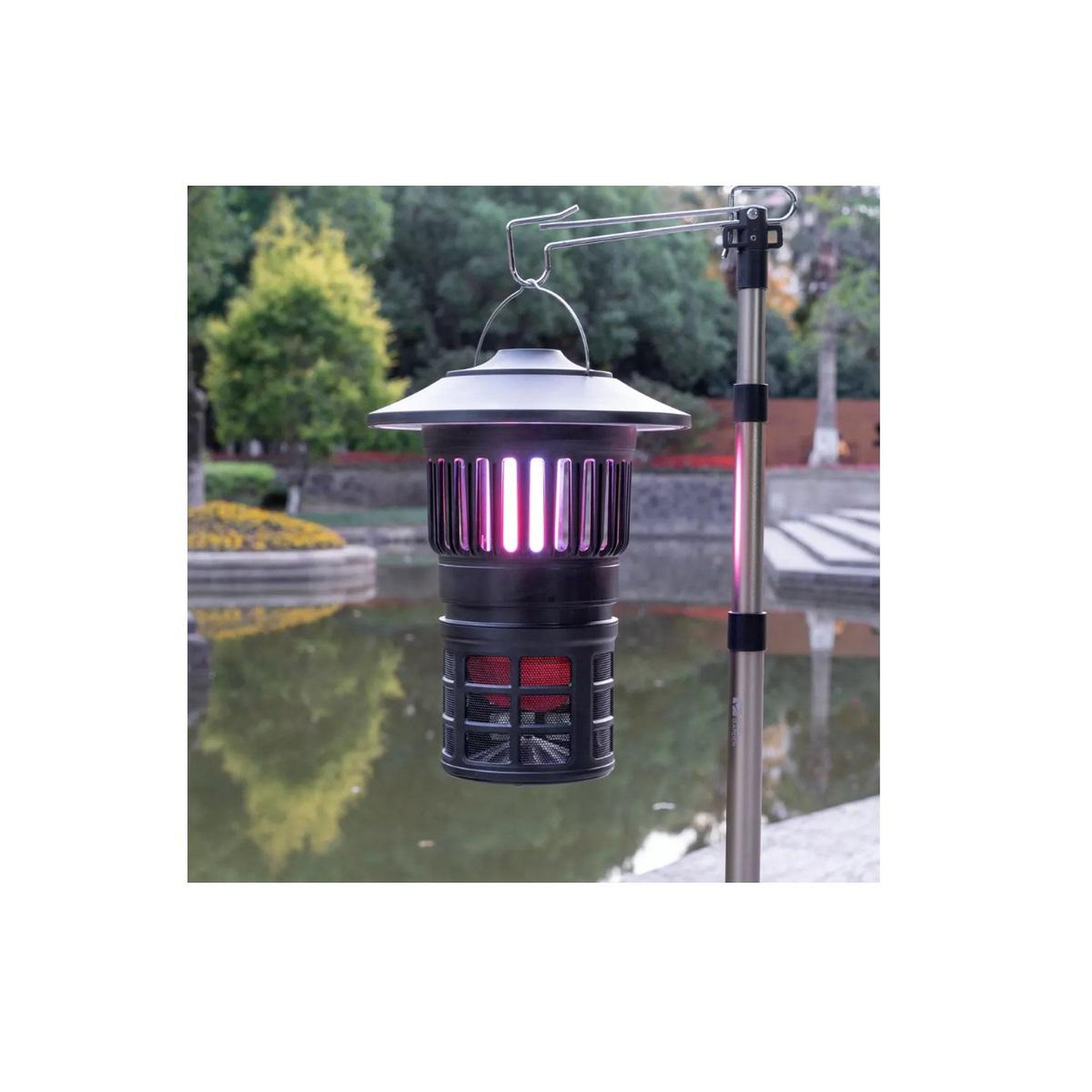 Voir la diapositive 3 : EZILIGHT Destructeur d'insecte à ultra violet noir - ezilightmosquitostopmg30