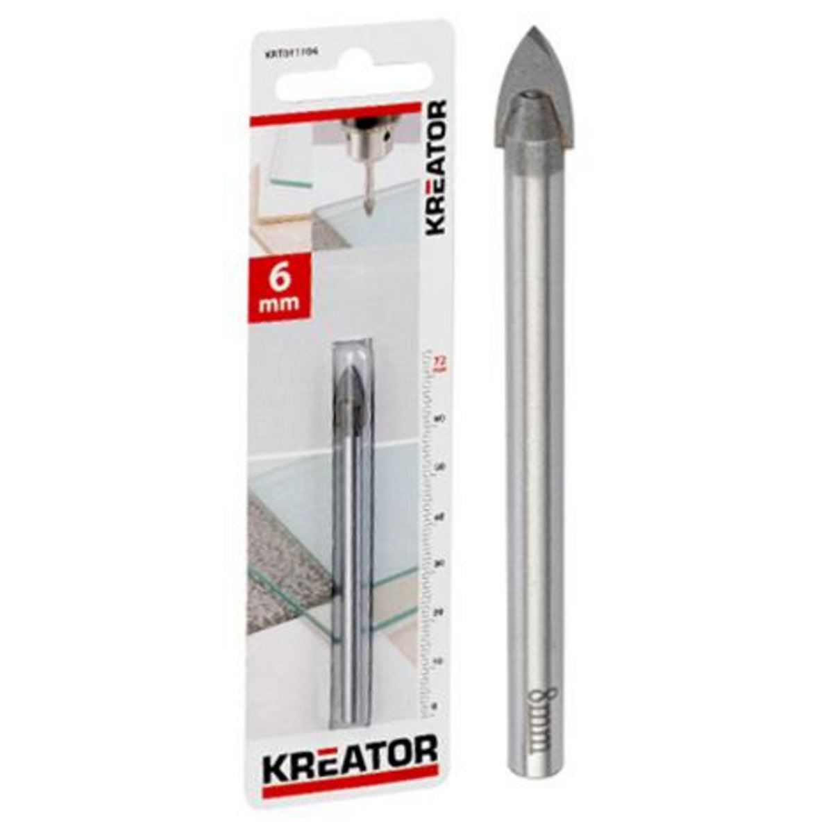 KREATOR Mèche à verre et faïence Ø 6mm