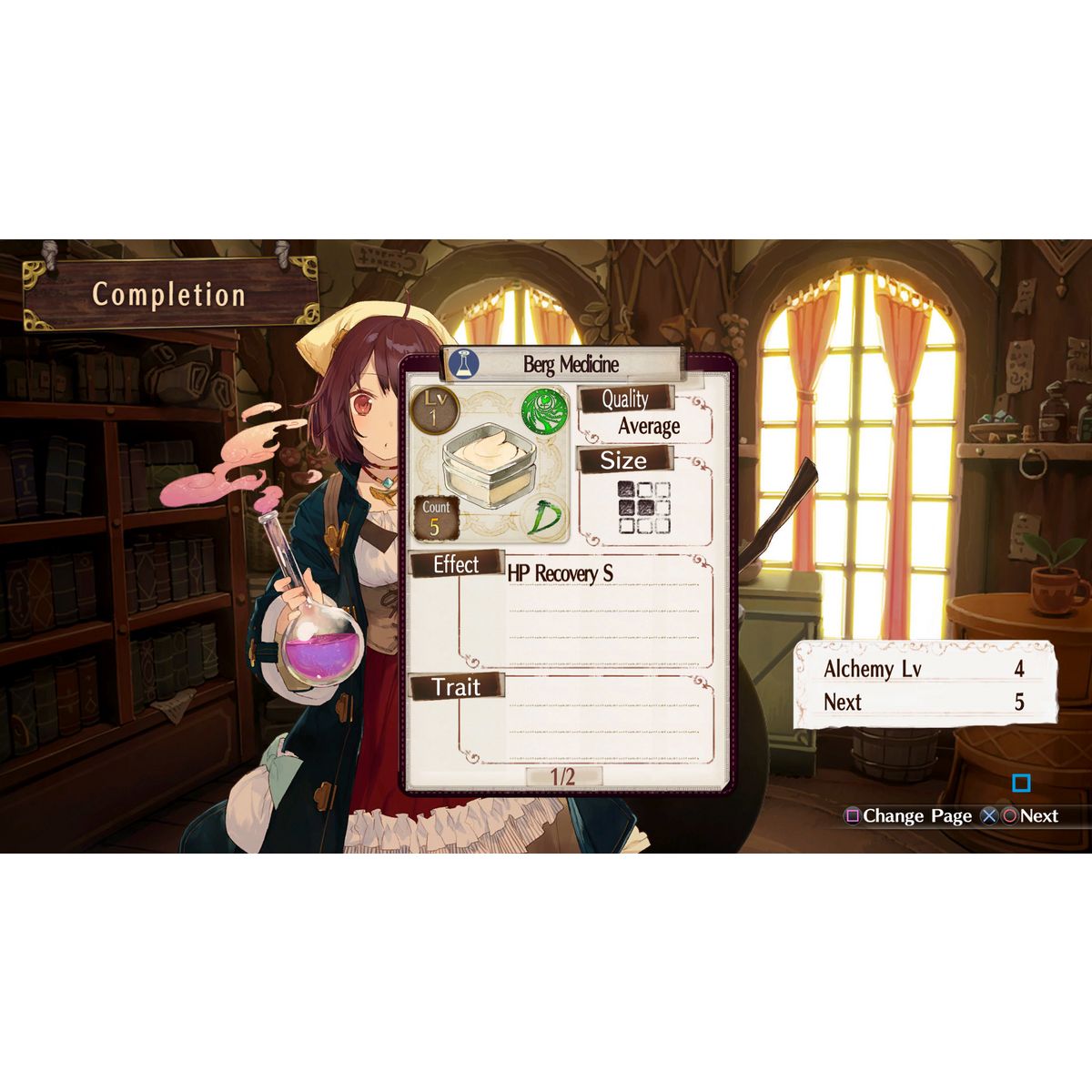 Atelier Sophie : The Alchemist Of The Mysterious Book PS4