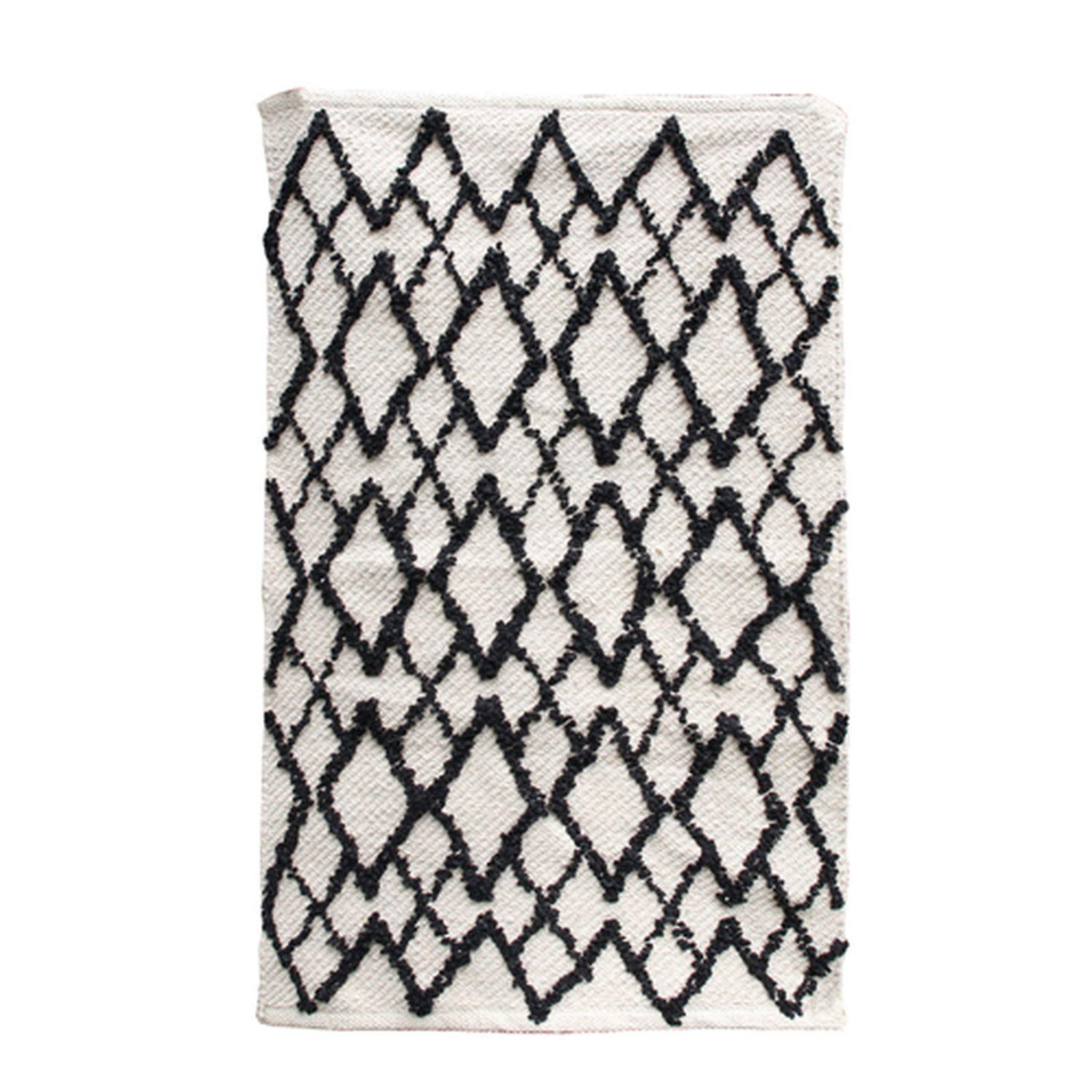 Voir la diapositive 1 : The Home Deco Factory Tapis ethnique design berbère Akra