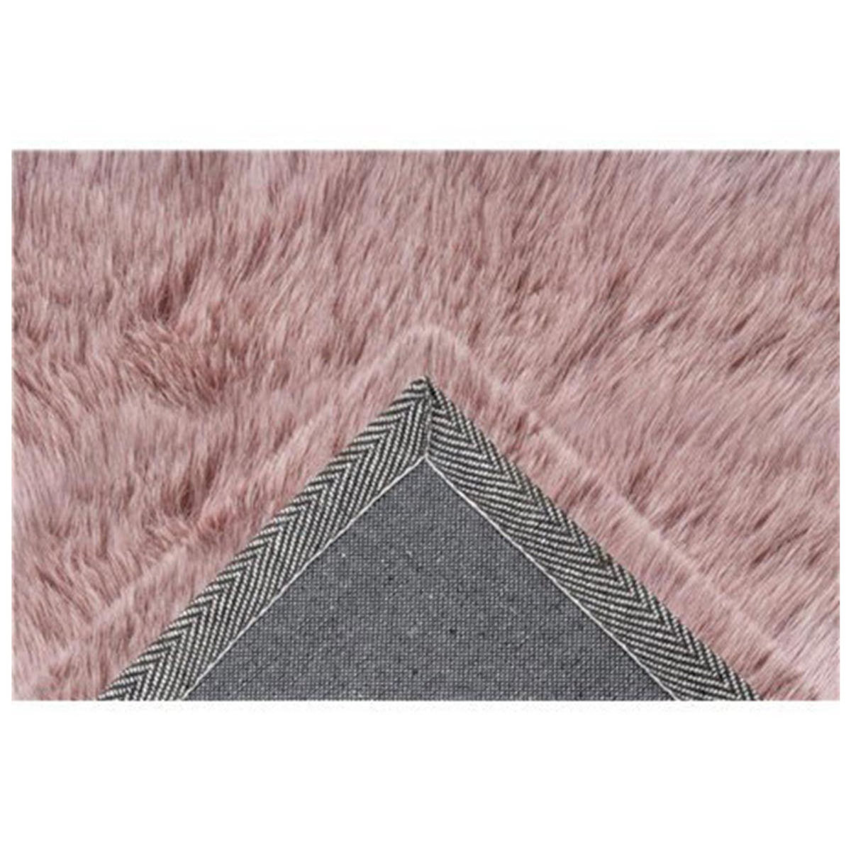 Paris Prix Tapis Imitation Fourrure à Poils Longs  Tender  Rose