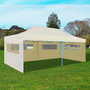 Voir la diapositive 1 : VIDAXL Tente de reception pliable creme 3 x 6 m