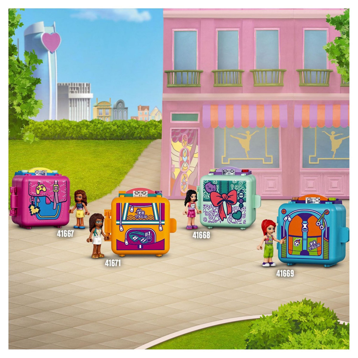 LEGO Friends 41670 - Le cube de danse de Stéphanie &ndash; Série 5 dès 6 ans