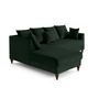 Voir la diapositive 3 : BEST MOBILIER Flamingo - canapé d'angle gauche 4 places convertible en velours