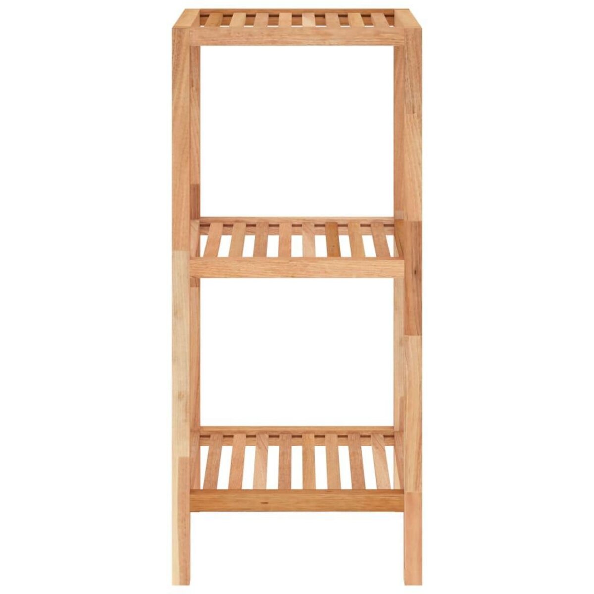 VIDAXL Etagere de salle de bain 36x36x79 cm Bois massif de noyer
