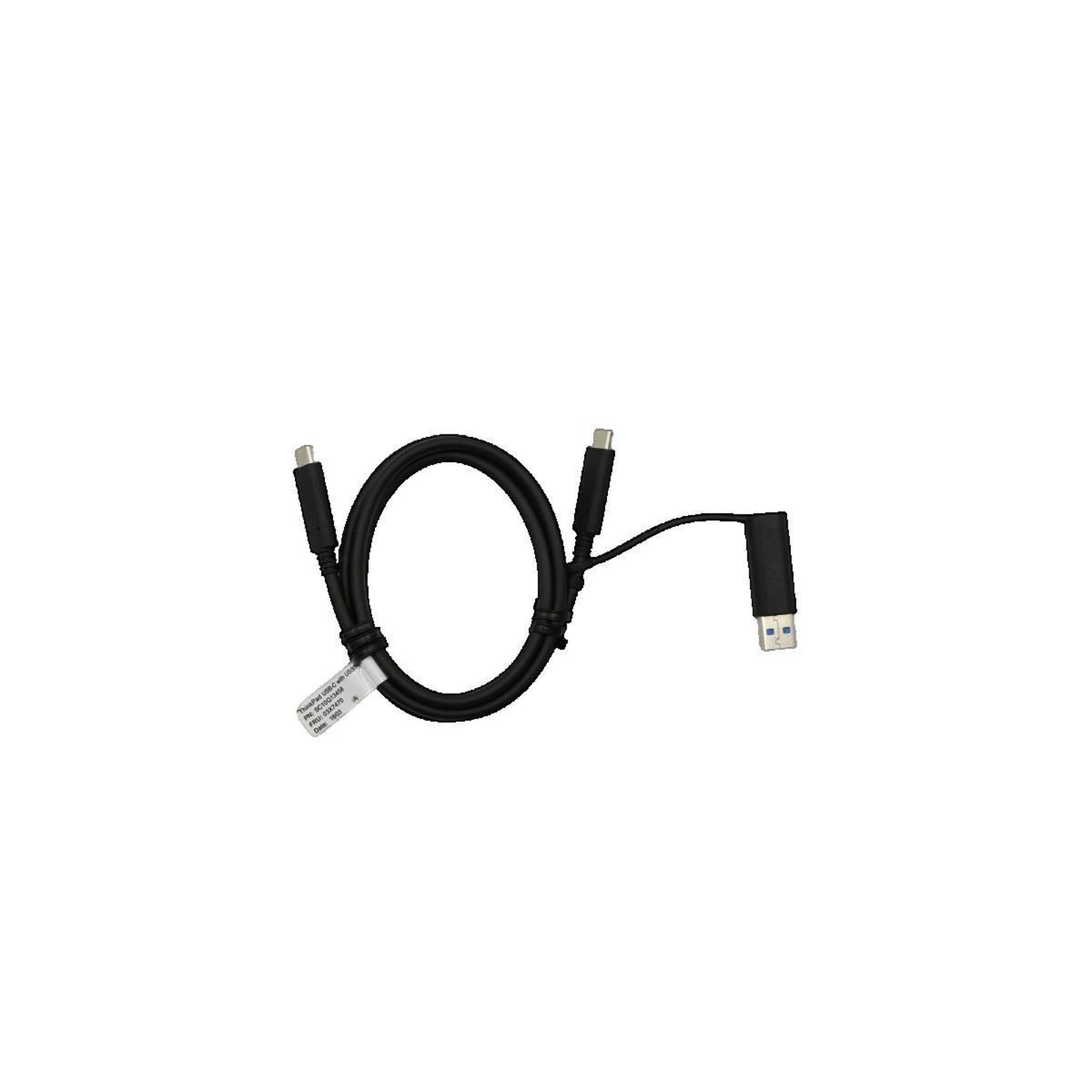 Lenovo Câble USB-C Lenovo 1m Noir