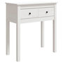 Voir la diapositive 2 : VIDAXL Table console Blanc 70x35x75 cm Bois massif de pin