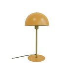 Leitmotiv Lampe à poser design métal Bonnet - H. 39 cm - Jaune curry