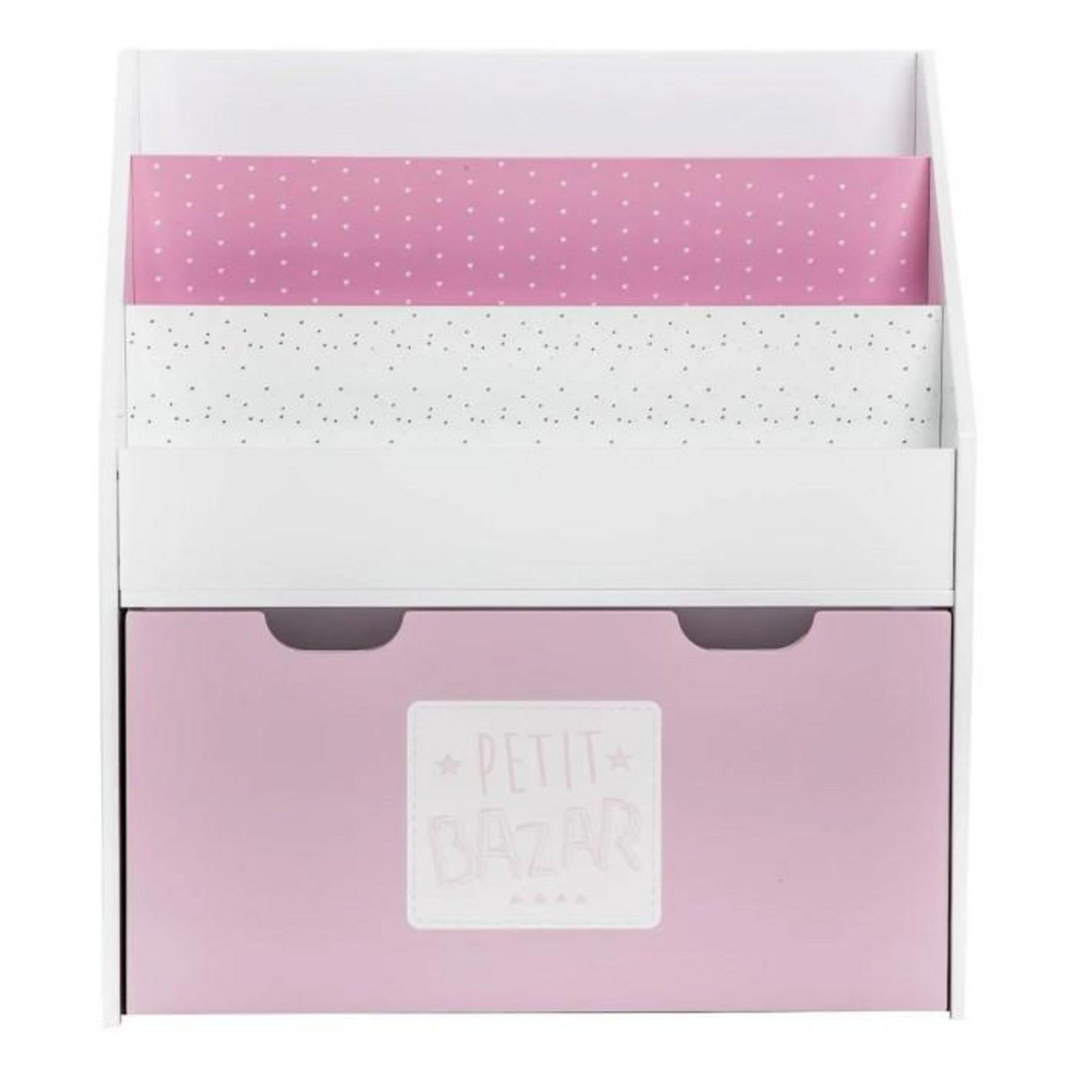 Atmosphera Kids Bibliothèque Enfant  Girl  70cm Rose