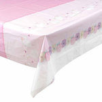 Paris Prix Nappe Plastique  Cygne  1,3x1,8m Rose