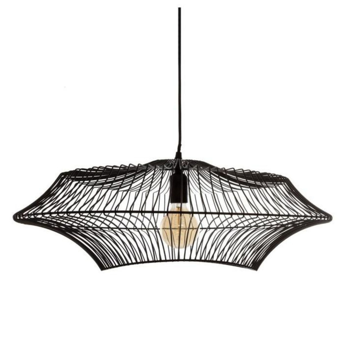 ATMOSPHERA Suspension Design en Métal  Yale  60cm Noir