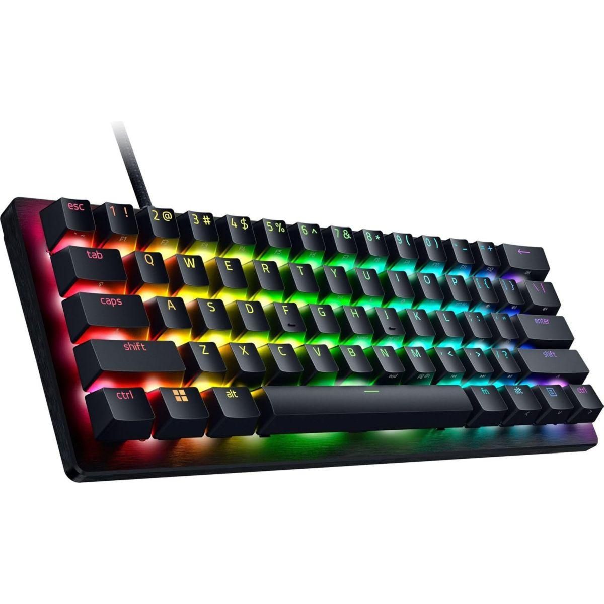 Razer Clavier gamer Huntsman V3 Pro Mini Noir