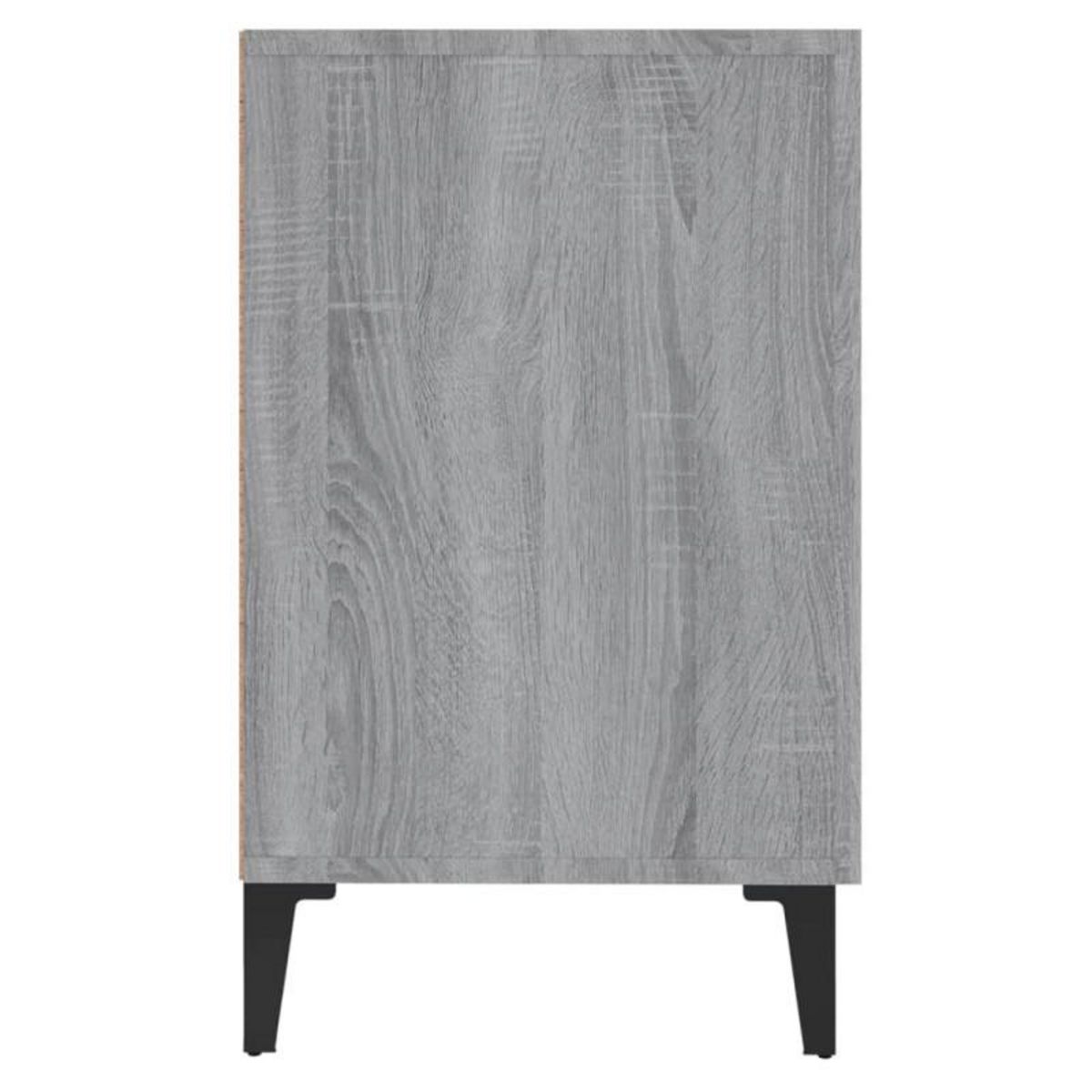 VIDAXL Buffet sonoma gris 100x36x60 cm bois d ingénierie