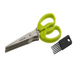 Fackelmann Ciseaux pour herbes aromatiques avec brosse de nettoyage Fackelmann Basic