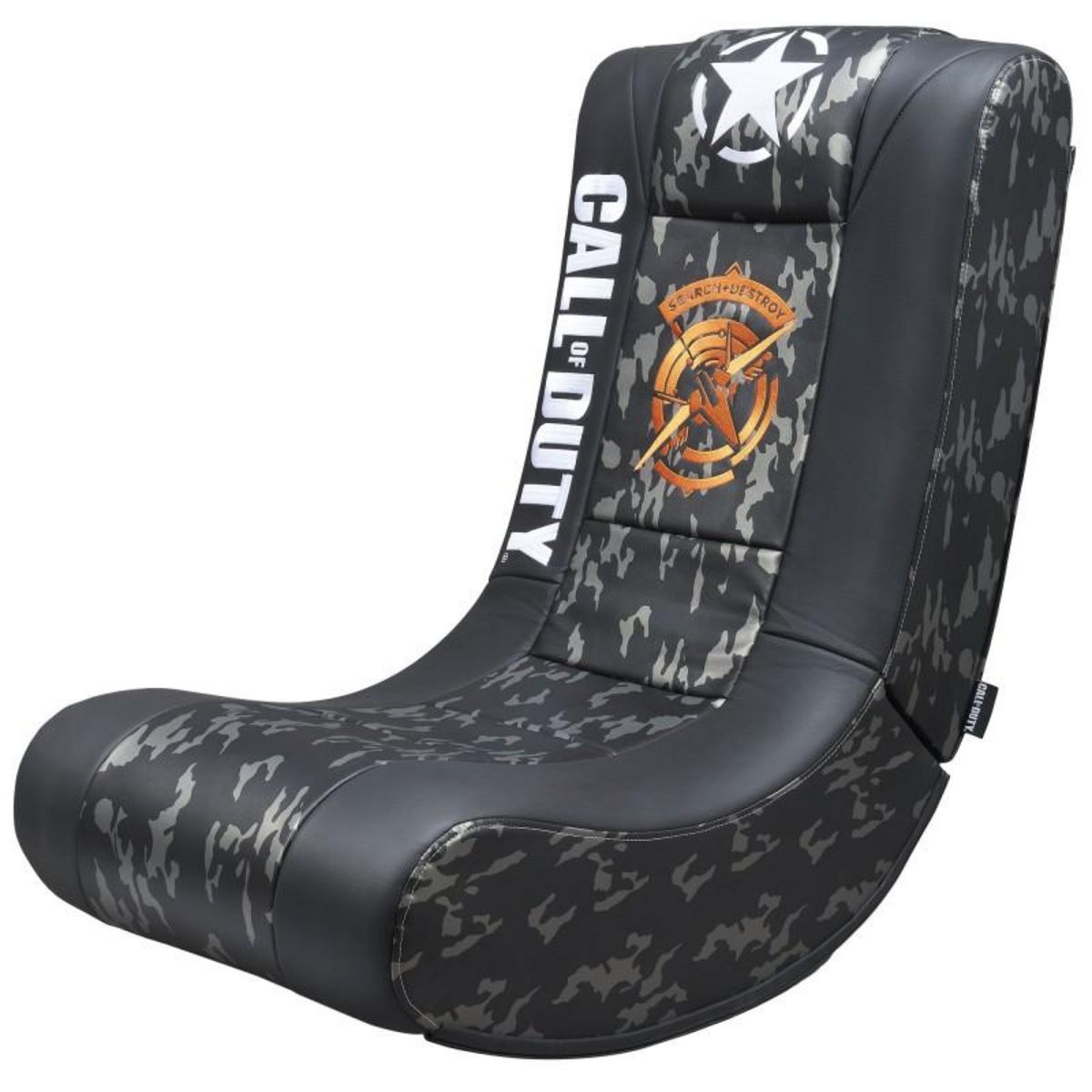 Subsonic Fauteuil gamer à bascule Call of Duty, siege gaming Noir taille L pour adulte