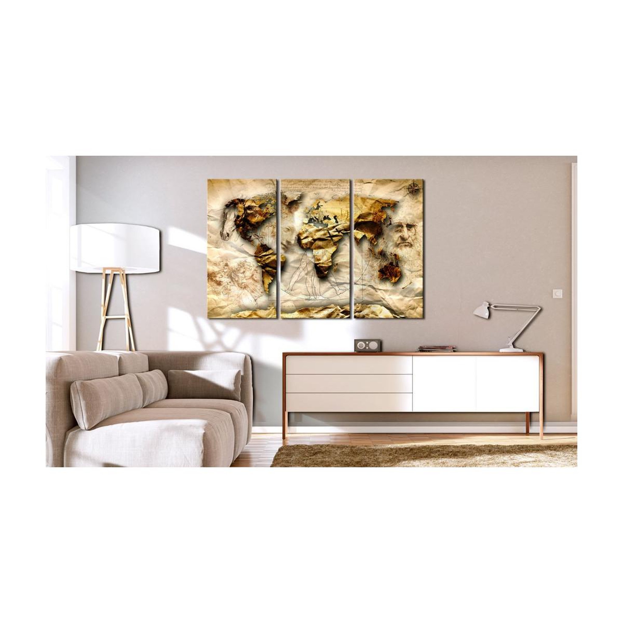 Voir la diapositive 2 : Paris Prix Tableau Imprimé  Anatomy of the World