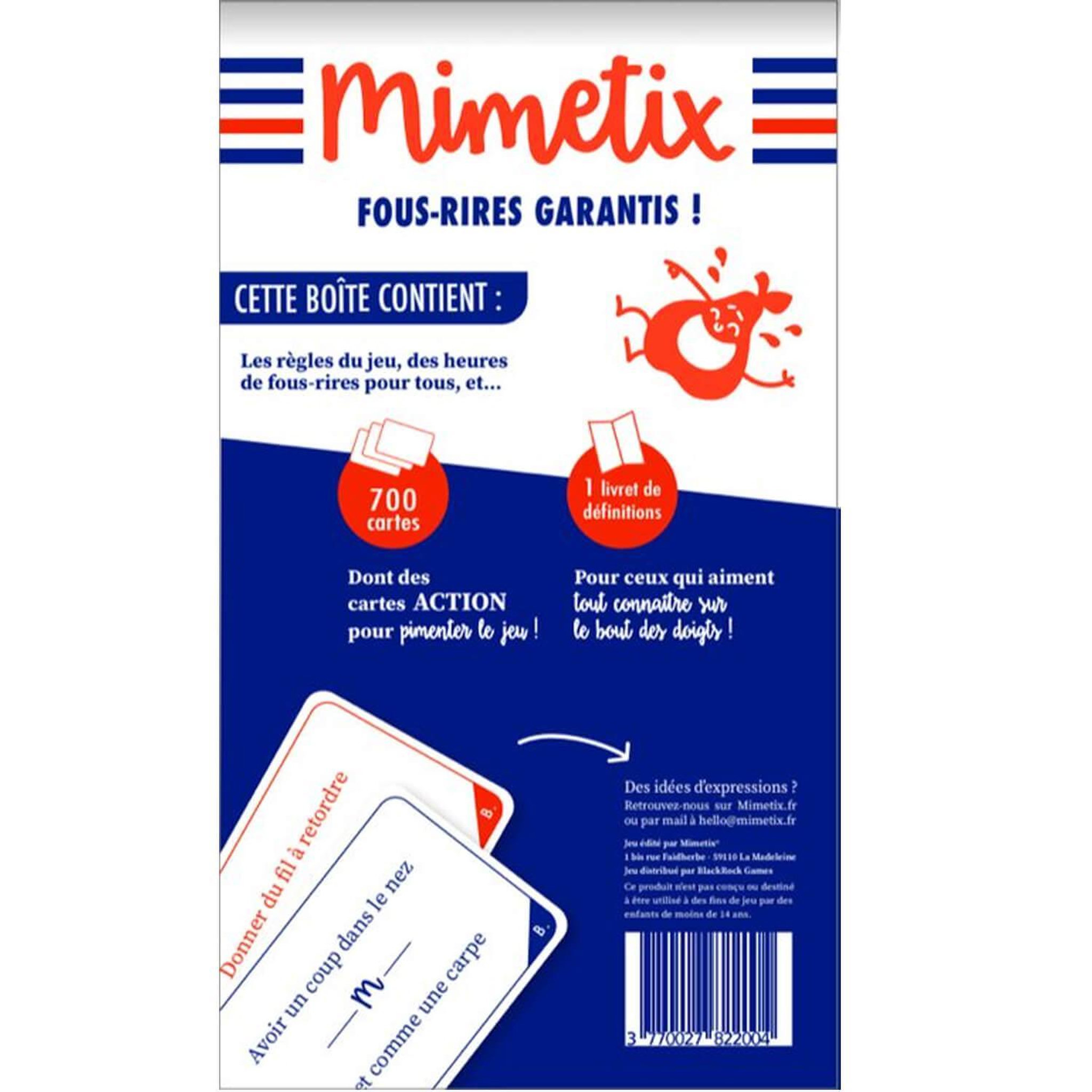 Voir la diapositive 6 : Jeu d ambiance Mimetix