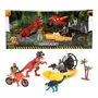 WORLD OF DINOSAURS World of Dinosaurs Playset - Boat and Motorbike with Dino's 37503A