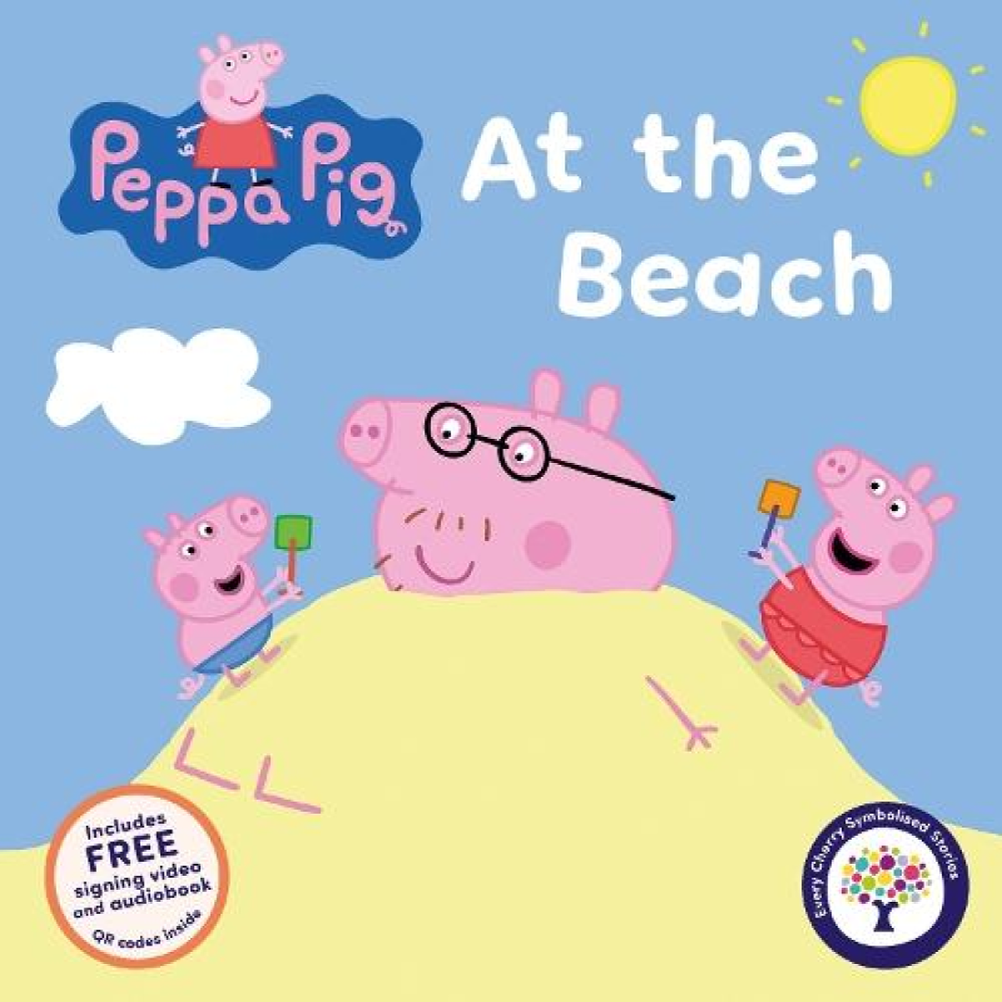 LIVRES Peppa Pig: At the Beach (Symbolised Story)