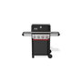 Voir la diapositive 1 : Weber Barbecue gaz Spirit E-425 mix black grill et plancha sur chariot, 61x45 cm