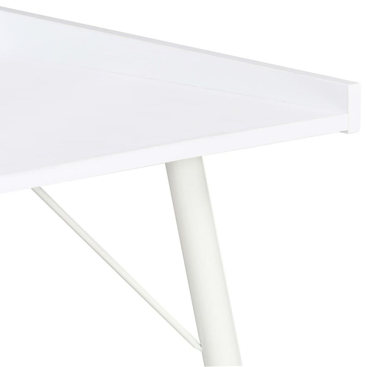VIDAXL Bureau Blanc 90x50x79 cm