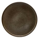 SECRET DE GOURMET Lot de 6 Assiettes Plates  Terre Inconnue  27cm Marron
