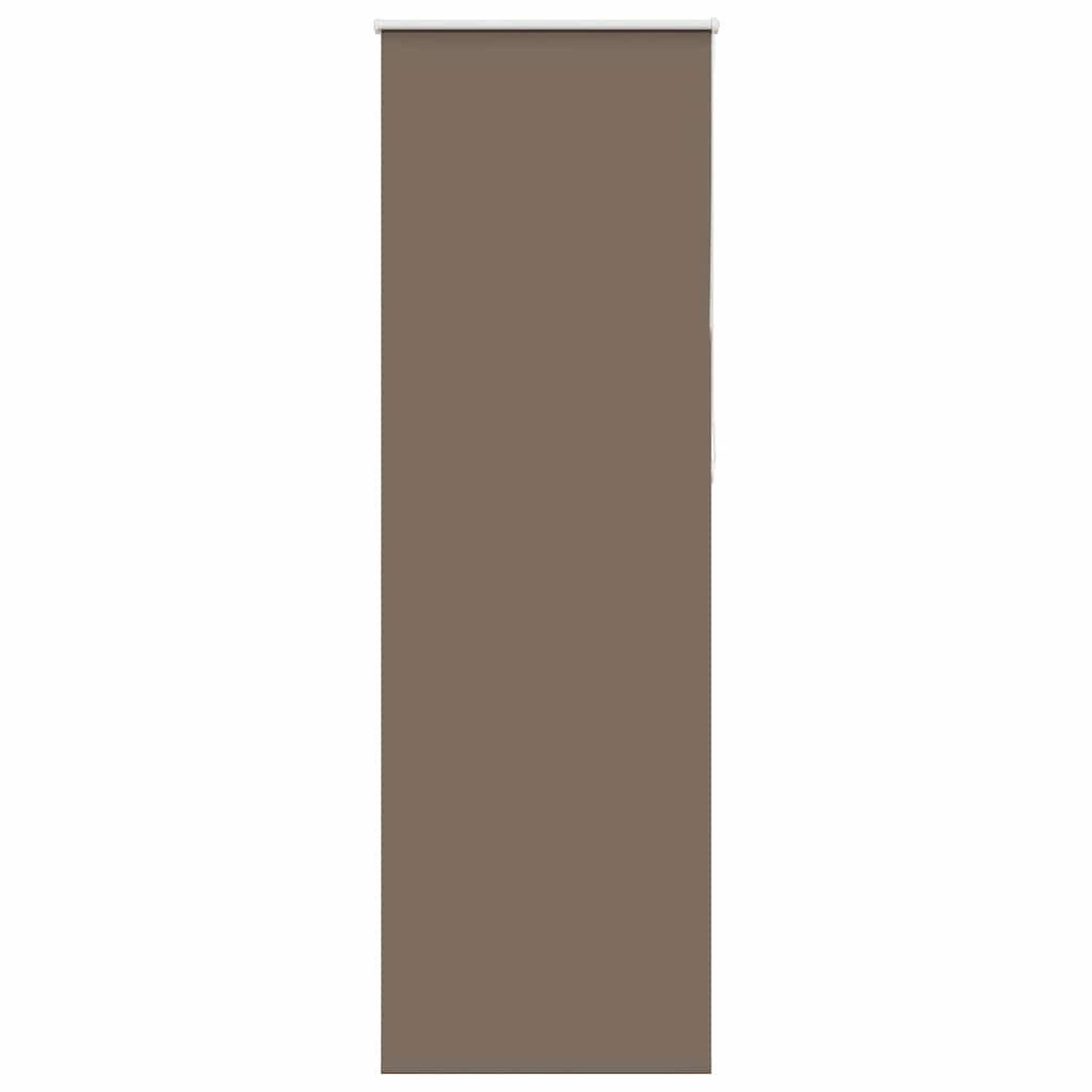 Voir la diapositive 2 : VIDAXL Store enrouleur occultant cafe 65x230cm largeur du tissu 60,7cm