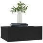 Voir la diapositive 3 : VIDAXL Tables de chevet flottantes 2 pcs Noir 40x30x15 cm