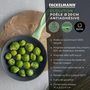 Voir la diapositive 3 : Fackelmann Poêle à frire et couvercle de cuisson de 20 cm de diamètre Fackelmann Ecolution