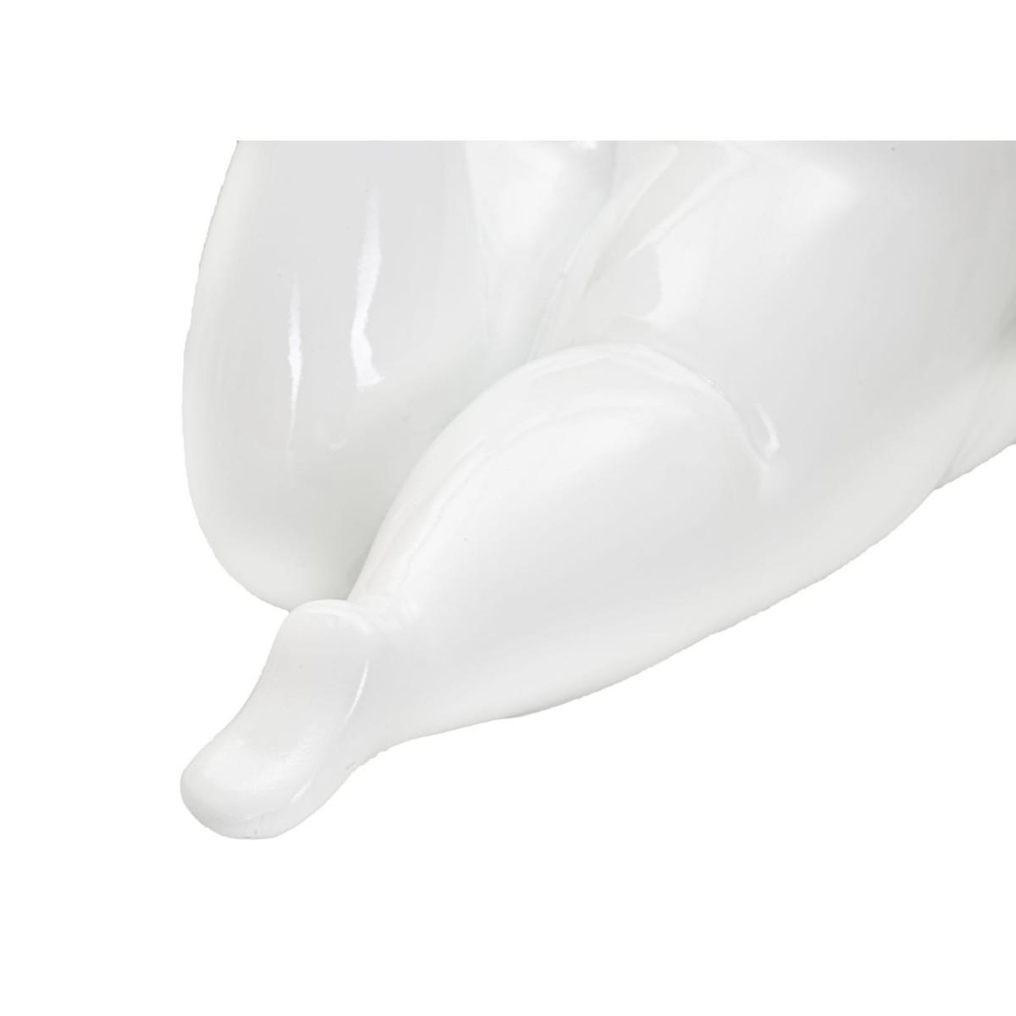 Voir la diapositive 5 : Paris Prix Statuette femme couchée en résine  yoga  32cm blanc
