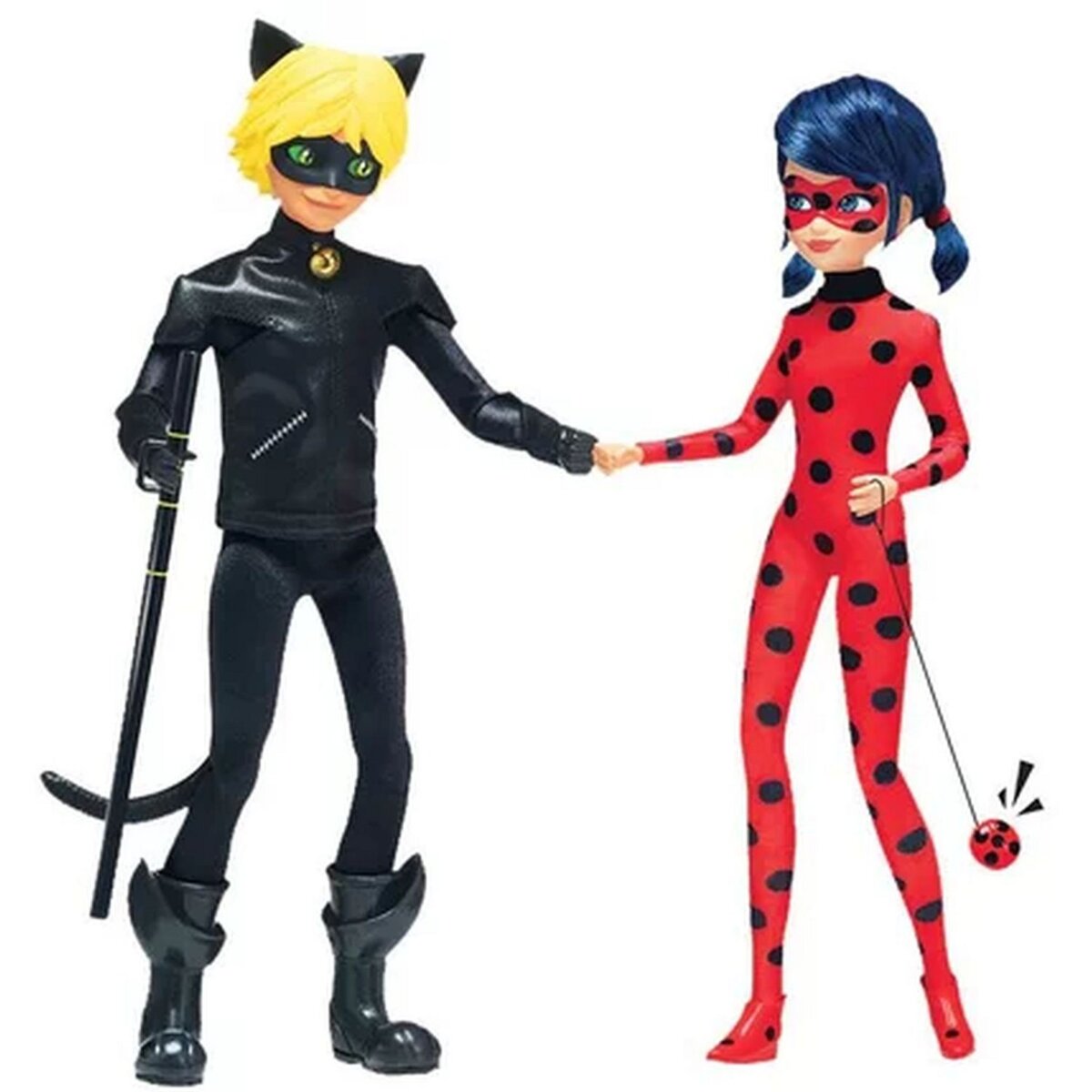 BANDAI Pack de 2 poupées 26 cm Miraculous