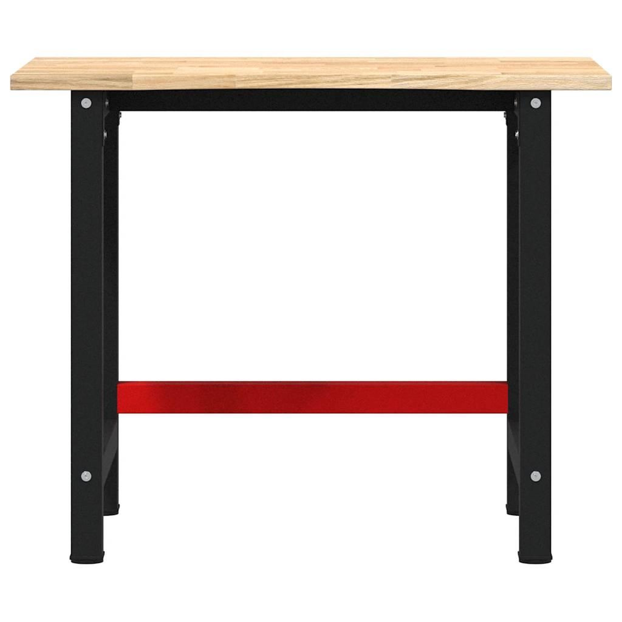 Voir la diapositive 4 : VIDAXL Etabli 100x60x81,5 cm bois de chene massif