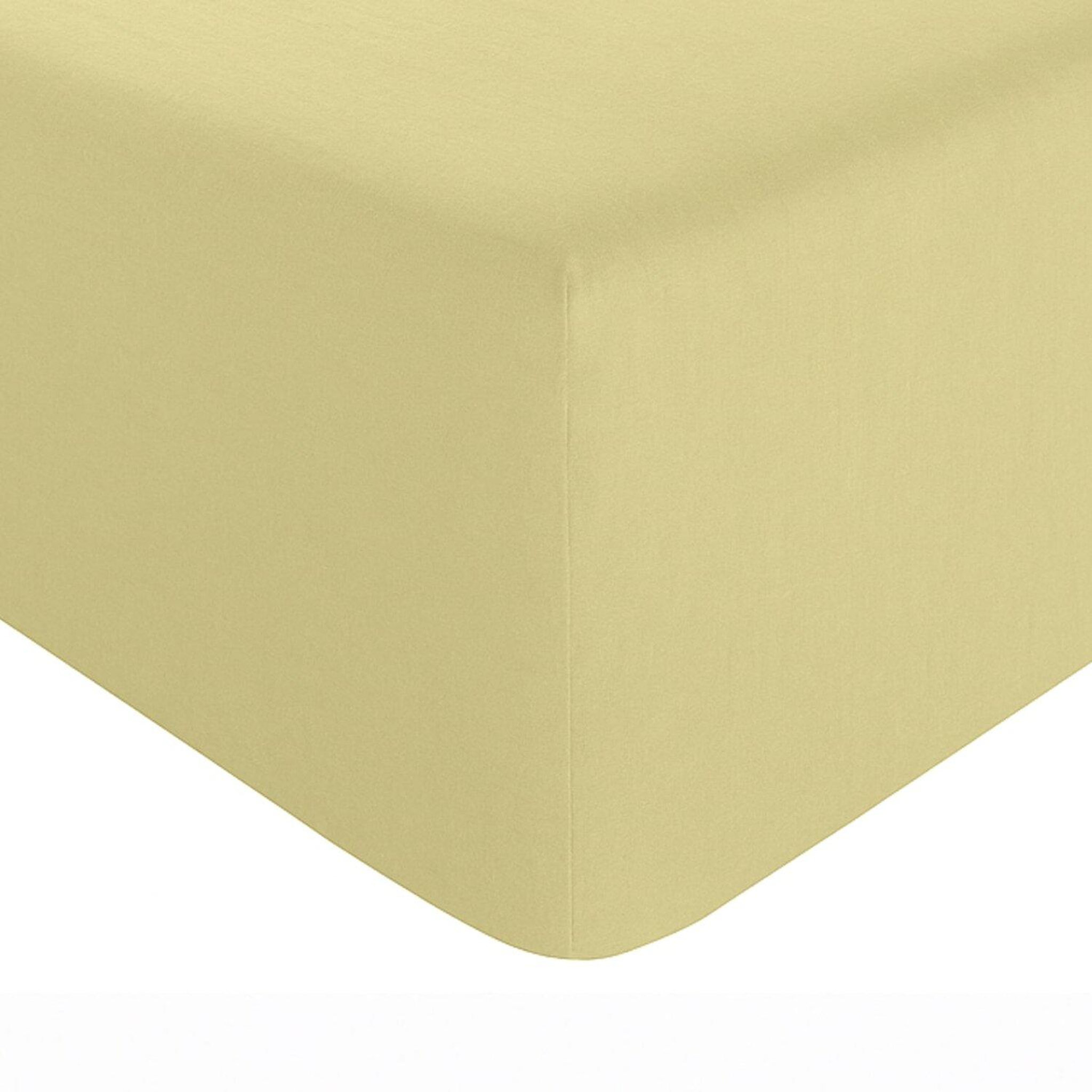Voir la diapositive 1 : BATON ROUGE Drap housse 100% lin lavé 160g kiwi