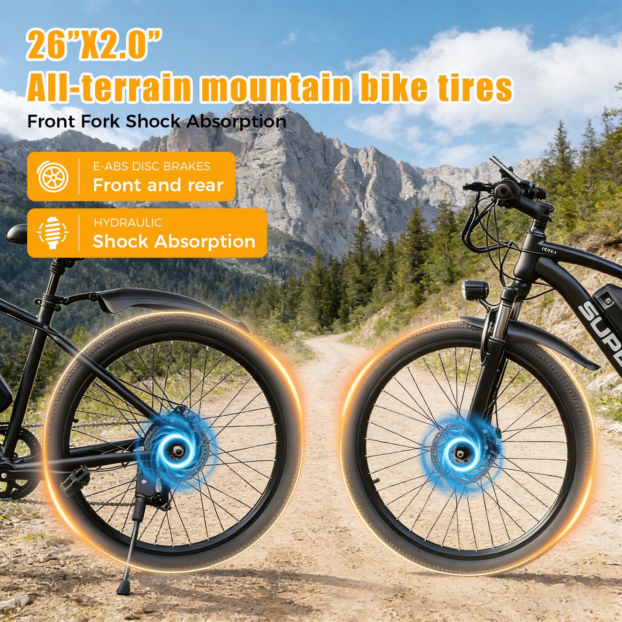 Voir la diapositive 3 : TOOFLY Vélo électrique toofly g73 250 w