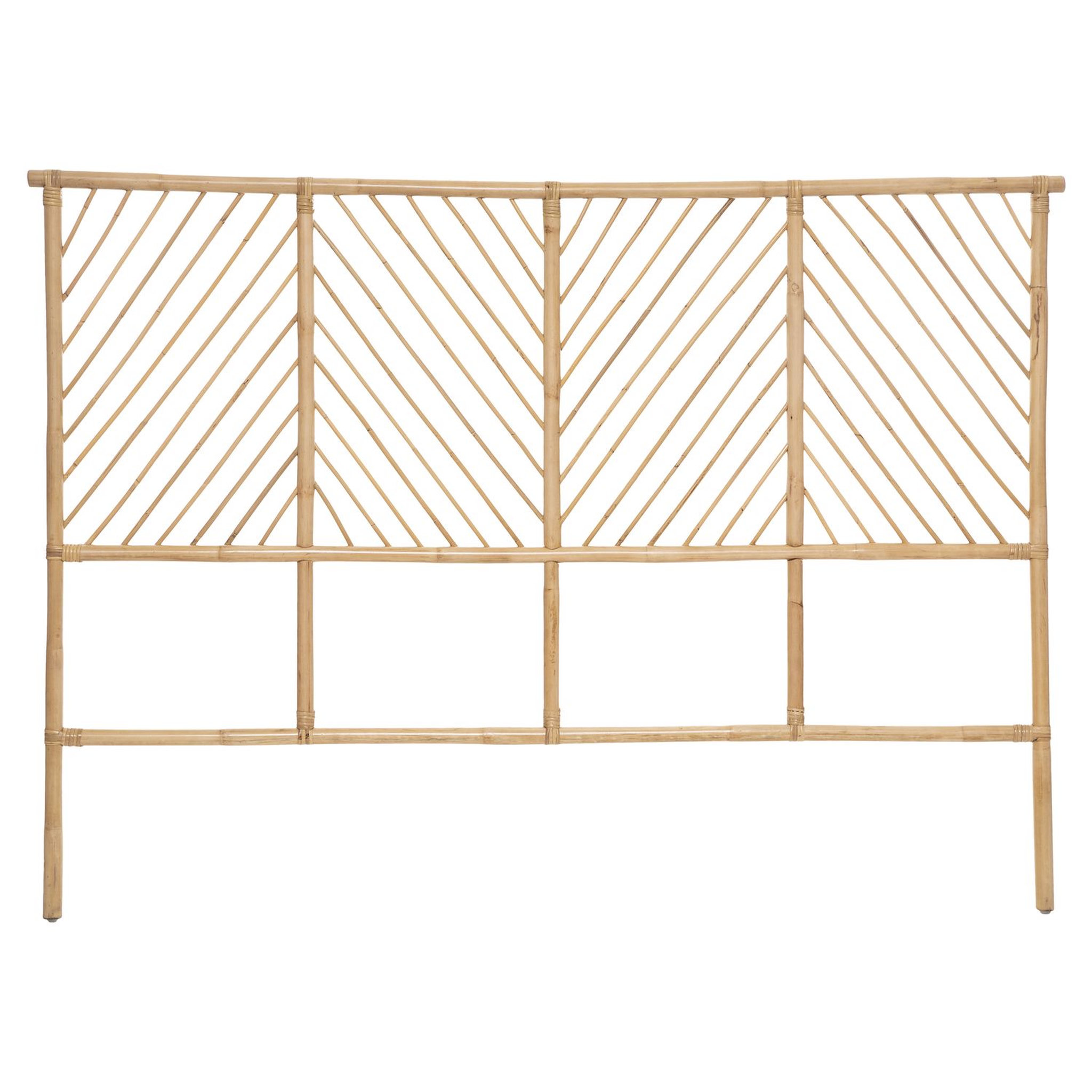Voir la diapositive 1 : ATMOSPHERA Tête de lit en rotin H120cm CARLA