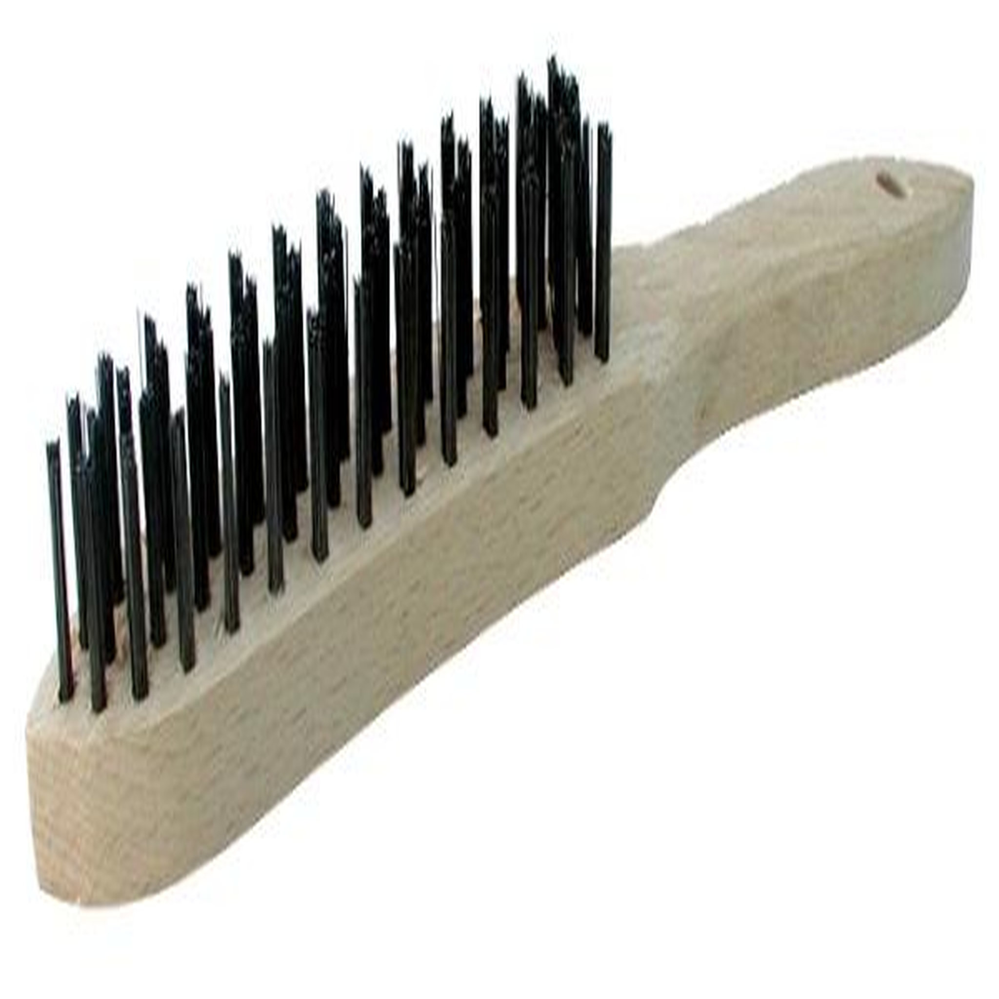 OUTIFRANCE Brosse à manche (4 rangs fils dur acier)