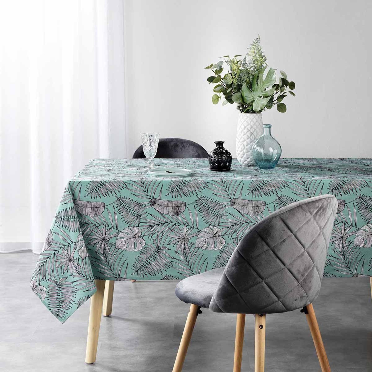 Paris Prix Nappe Rectangulaire  Puebla  140x240cm Menthe
