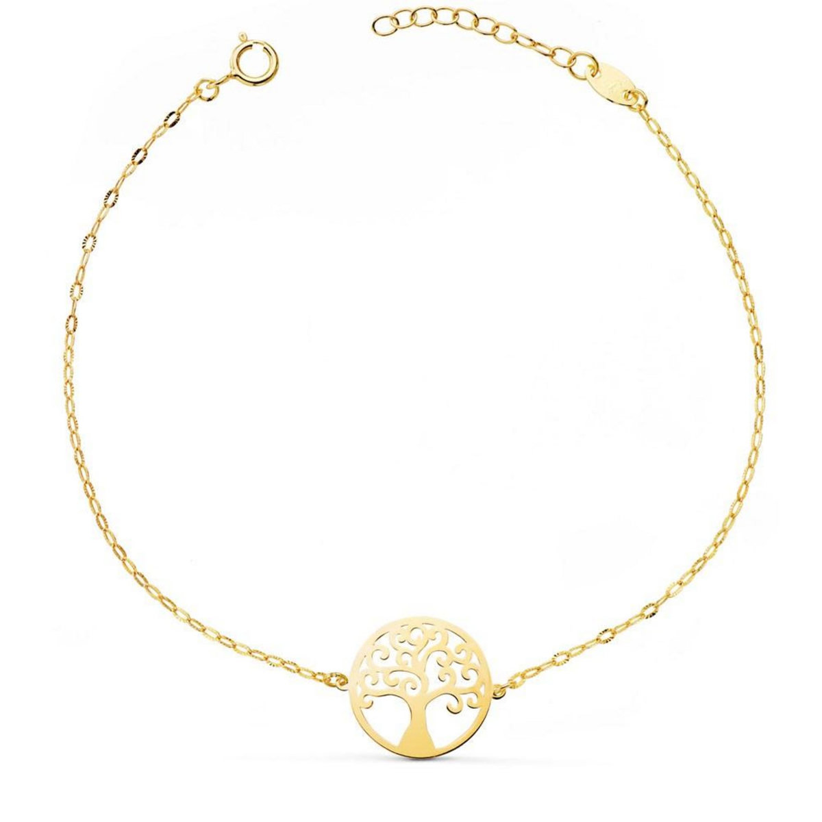 L'ATELIER D'AZUR Bracelet Or 18 Carats 750/000 Jaune - Arbre de Vie