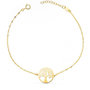 Voir la diapositive 1 : L'ATELIER D'AZUR Bracelet Or 18 Carats 750/000 Jaune - Arbre de Vie