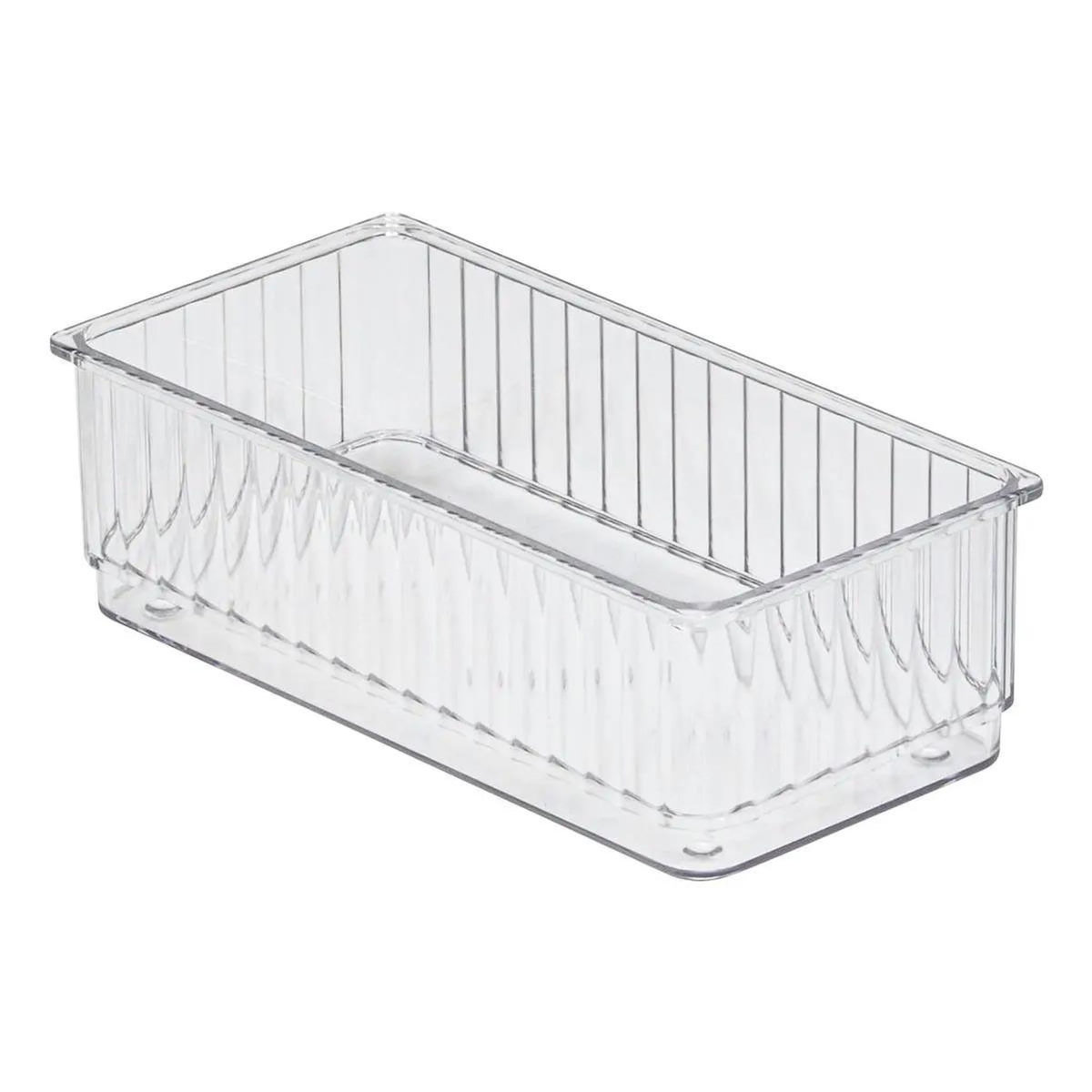 FIVE Lot de 6 Organiseurs de Tiroir  Plastor  24cm Transparent