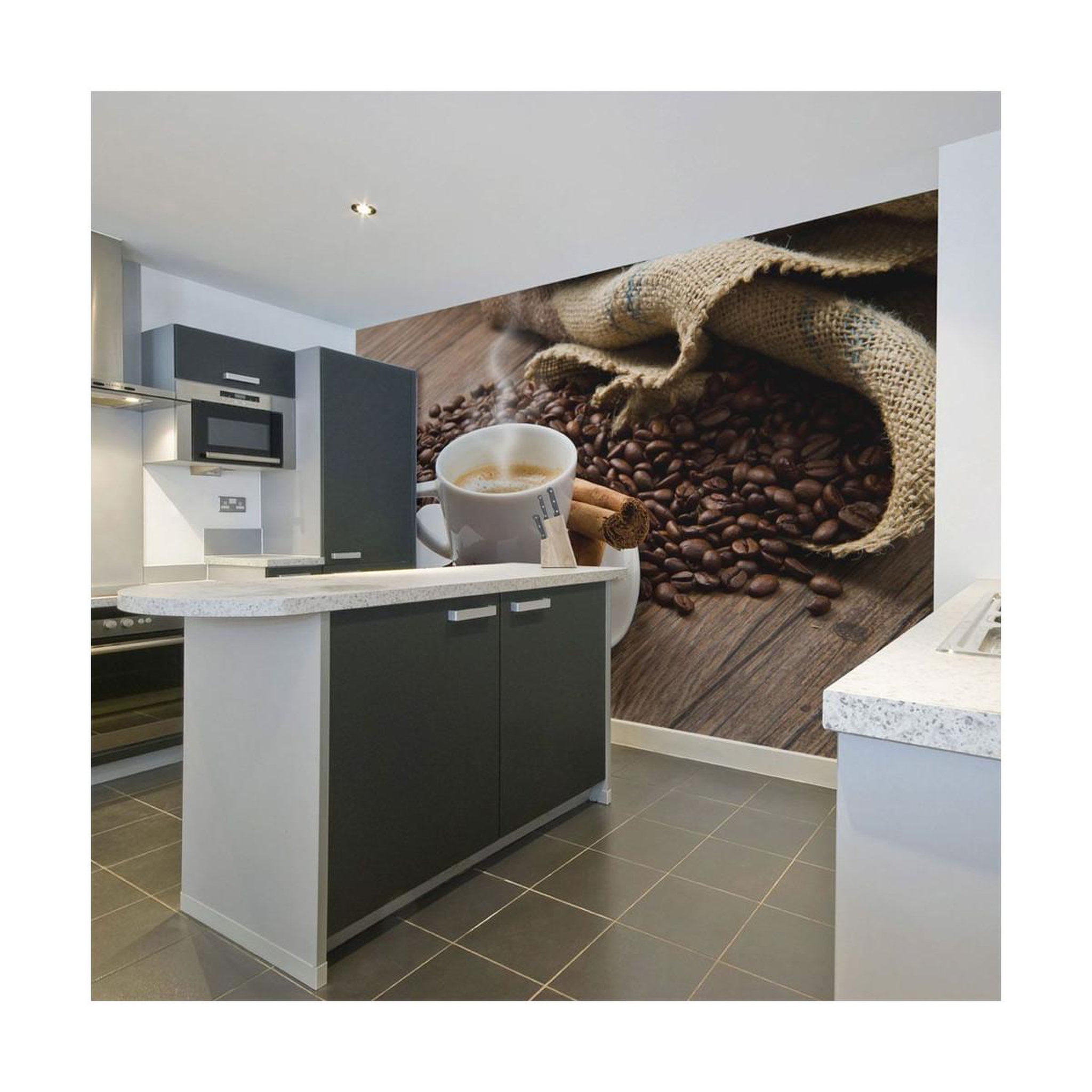 Voir la diapositive 1 : Paris Prix Papier Peint  Star Anise Coffee