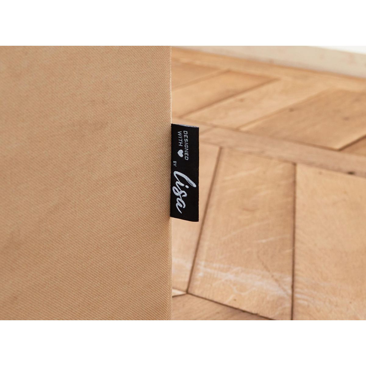 LISA DESIGN Adriann - canapé d'angle droit fixe - 4 places - en tissu déhoussable