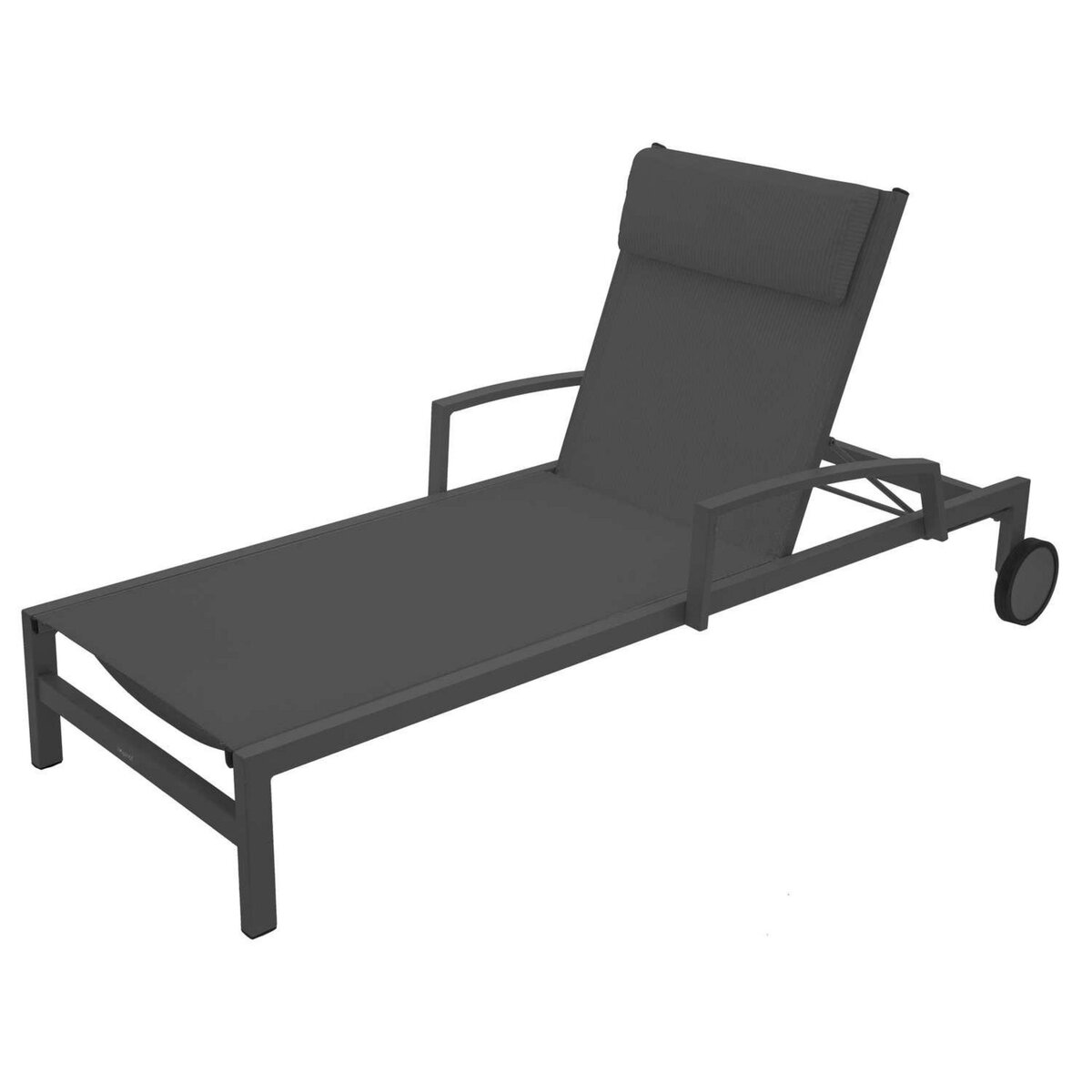 HESPERIDE Transat Ocala en aluminium avec roues