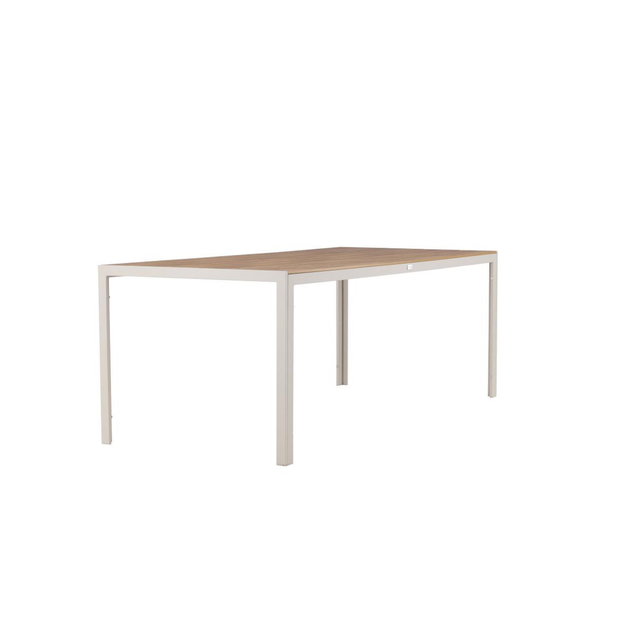 Voir la diapositive 3 : Paris Prix Table de jardin  break  205cm beige & naturel